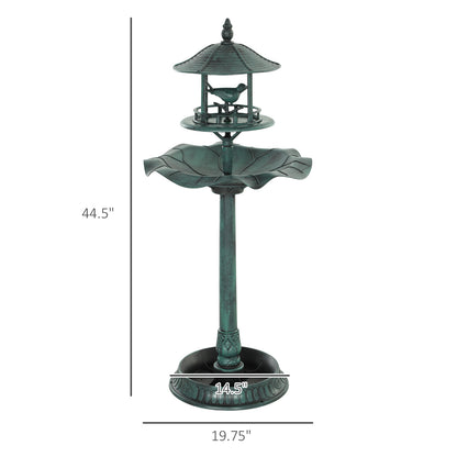 Tall Bird Bath