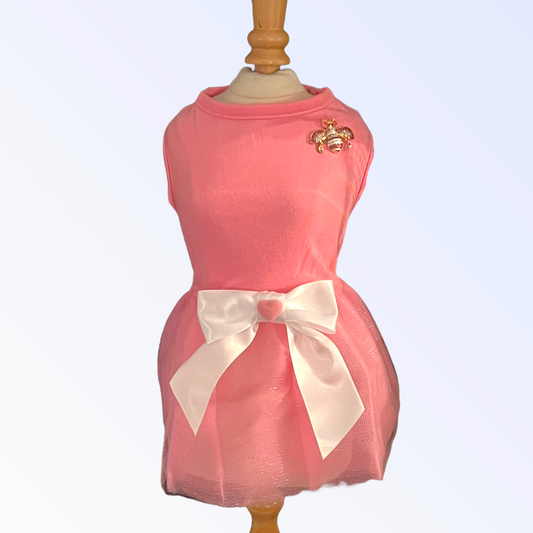 TD Bee Mine Classic & Cute Summer and Autumn Dog Dress for Pets XS XL XXL Polyester and Cloth for Accessory Clothing Use