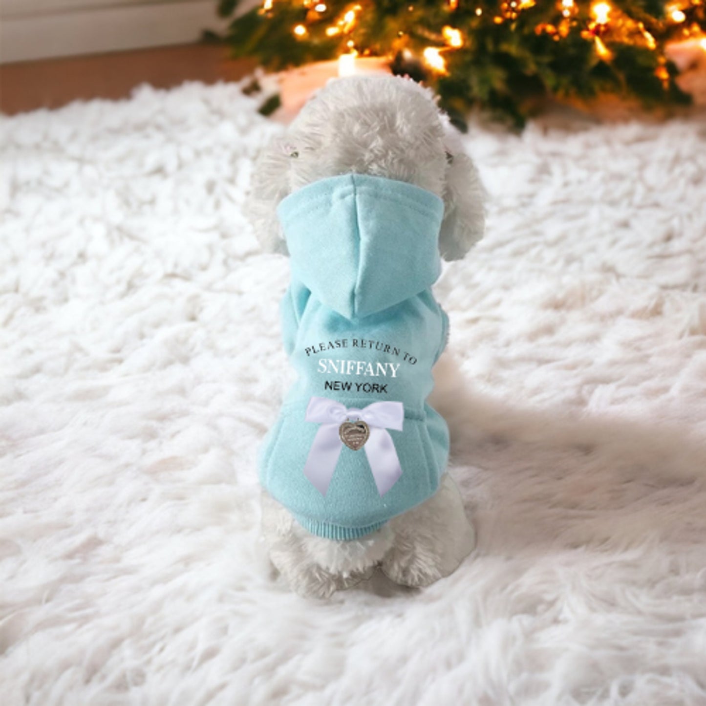 TD Sniffany Classic Style Dog Hoodie Pocket Design for XS S XL XXL Winter and Autumn Seasons Made of Polyester