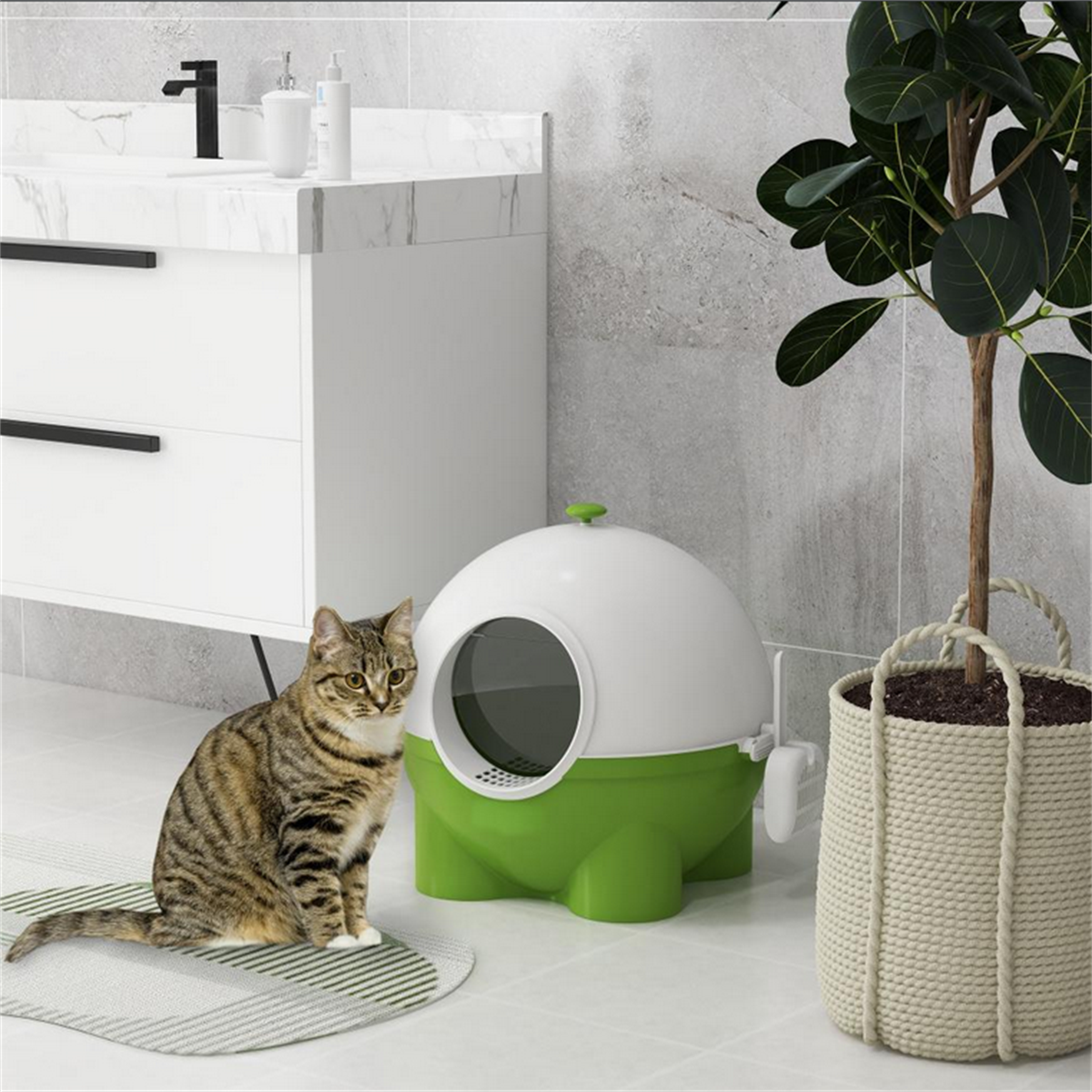 Cat Litter Box Cat Litter Box Enclosure