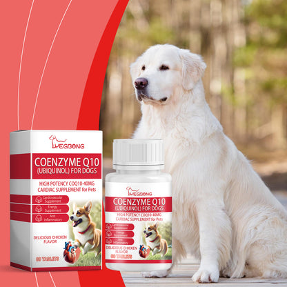 Yegbong Special Coenzyme Dog Tablets Vitamins Supplement for Pet Dogs and Cats Body Care Health Care Supplements