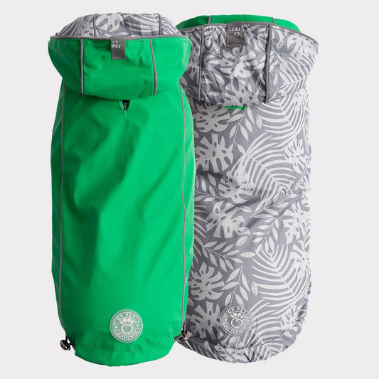 TD GF Elegant Reversible ElastoFit Raincoat for Cats XS Size Breathable Bamboo Latex Material Free Sample Rainy Pet Clothes