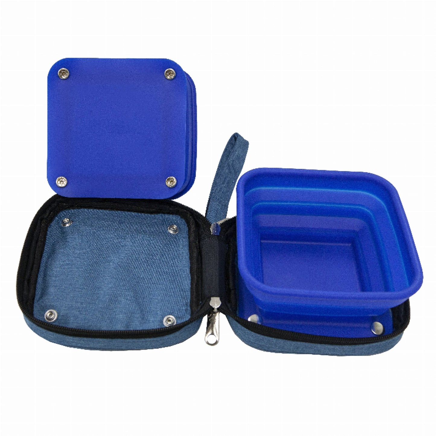 TD Eco-Friendly Collapsible Dog Bowl Travel Silicone Water and Food Bowl for Outdoor Use Cats and Dogs