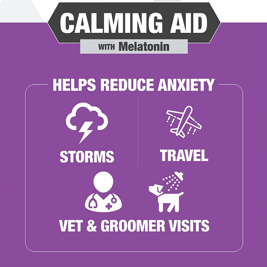 AONAI Calming Soft Chews for Dogs Anxiety and Stress Relief Healthy Sleep Supplements with Vitamins Pet Health Care