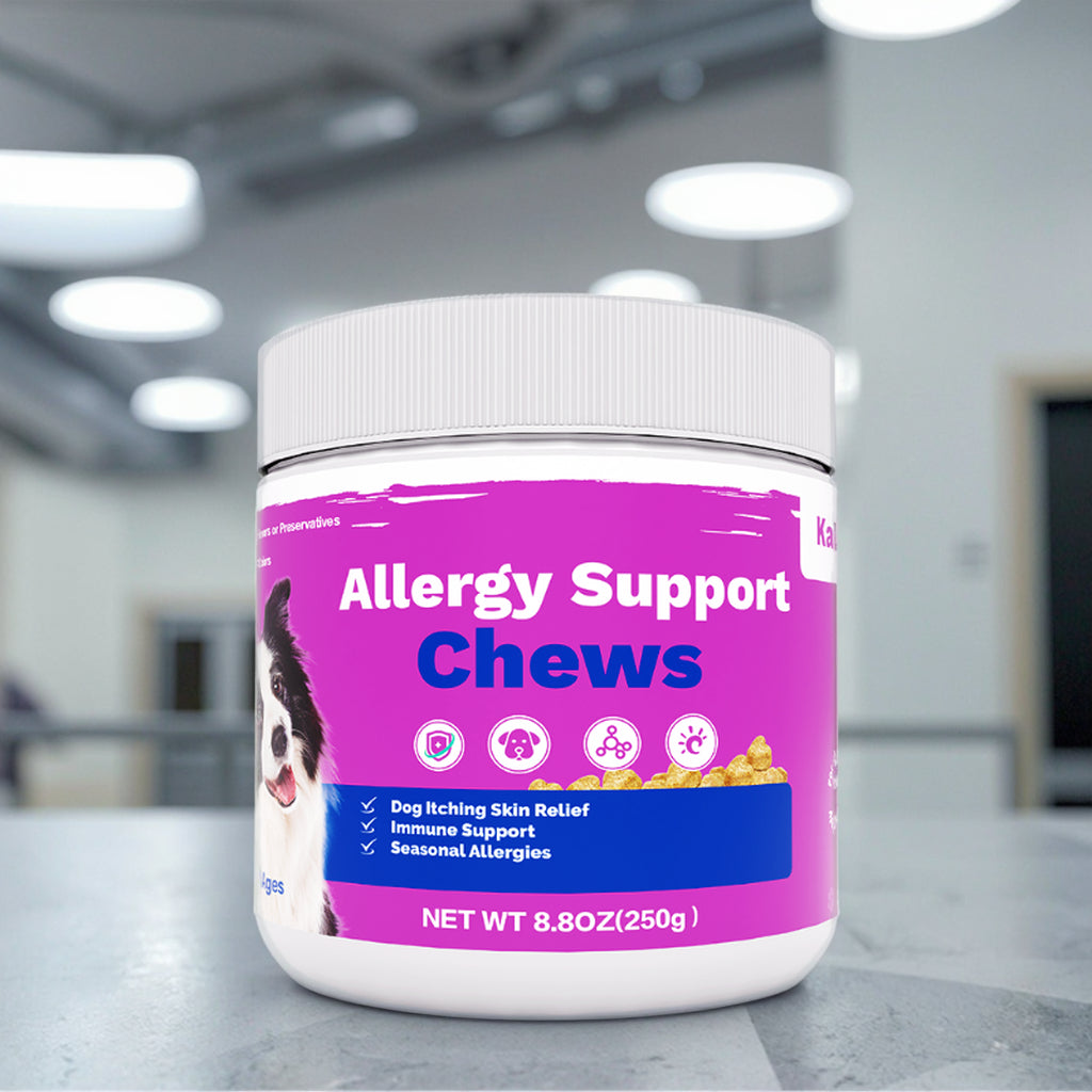 Brand Prebiotics Probiotic Chews Dogs Immune Support Gut Health Digestive Enzymes Allergies Itchy Relief Treats Pet Supplements