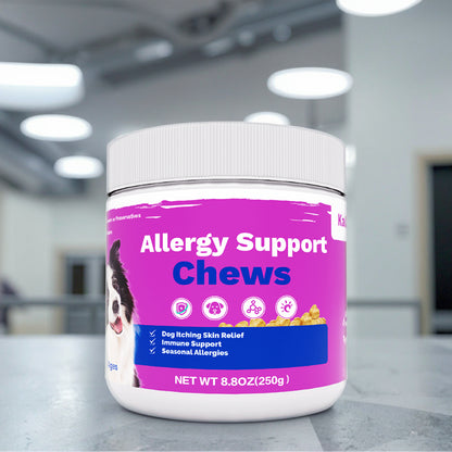 Brand Prebiotics Probiotic Chews Dogs Immune Support Gut Health Digestive Enzymes Allergies Itchy Relief Treats Pet Supplements