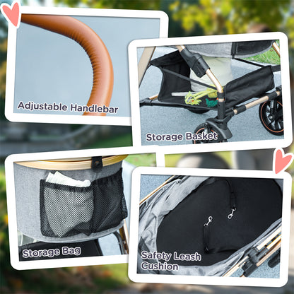 Comfortable Pet Dog Stroller