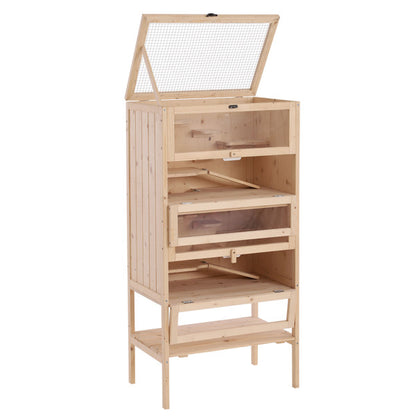 Wooden Hamster Cage Mice Habitat Rat Habitat