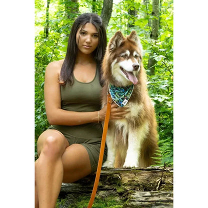 TD Magical Fern Forest Dog Bandana Stylish Pet Clothes for Dogs