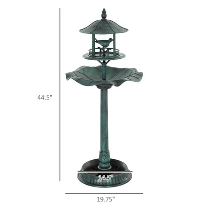 Tall Bird Bath