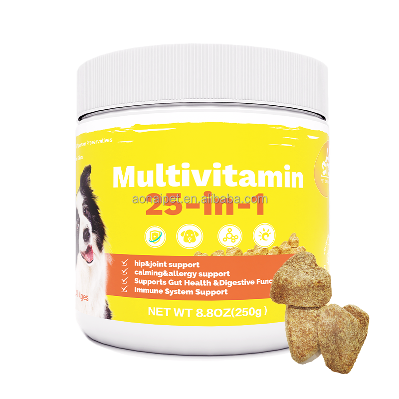 Multifunctional Pet Nutritional Supplements for Dogs Dog Vitamins for Optimal Health Care