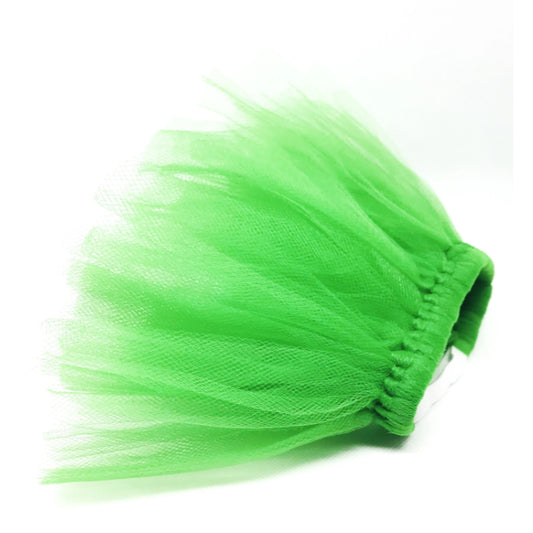 TD Green Christmas Dog Tutu Skirt Polyester XS Small XL Coat & T-Shirt Solid Pattern Accessory for Pet Protection & Dress up