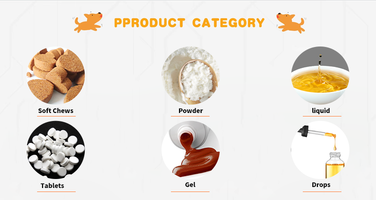 Brand Prebiotics Probiotic Chews Dogs Immune Support Gut Health Digestive Enzymes Allergies Itchy Relief Treats Pet Supplements