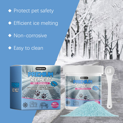 Yegbong For Cats And Dogs Ice Melt Snow Gentle Claw Pad Non-Slip Pet Winter Guard